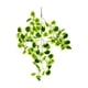 thumbnail image 2 of Artificial Green Wall Hanging Indoor Decoration Green Plastic Wall Hanging Flower Wall Hanging False Green, 2 of 6