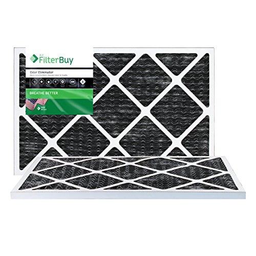 FilterBuy 16x25x1 Air Filter MERV 8 (Allergen Odor Eliminator), Pleated