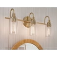 thumbnail image 4 of Kichler 55211 Kavi 3 Light 23" Wide Vanity Light - Nickel, 4 of 7