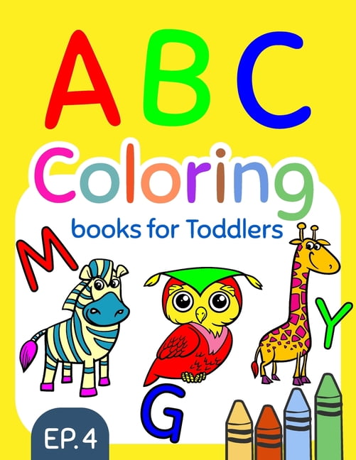 Big A to Z Coloring Book: ABC Coloring Books for Toddlers EP.4 : A to Z ...