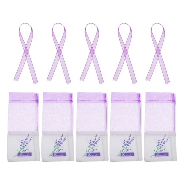 Minkissy 5Pcs Mesh Sachet Bags Empty For Fragrant Organization In Drawers And Wardrobes