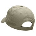 thumbnail image 3 of Patriotic Pig Embroidered Low Profile Dyed Cotton Twill Cap - Putty OSFM, 3 of 5