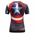 thumbnail image 4 of Nuevo capitán compresión mujeres camiseta moda secado rápido Cosplay disfraz culturismo ropa de mujerpangjing, 4 of 4