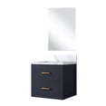 thumbnail image 3 of Blue Single Vanity for Bathrooms 20 in. W / Acrylic Countertop and Soft Close Drawers, 3 of 3