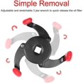 thumbnail image 2 of Jinyi -jaw Filter Wrench,-way -jaw Filter Wrench | Adjable Cars Wrench Tool, Removing S (1pc, ), 2 of 5