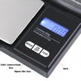 thumbnail image 3 of CAROOTU Weigh Gram Scale Digital Pocket Scale Digital Grams Scale Food Scale Jewelry Scale Black Kitchen Scale, 3 of 6