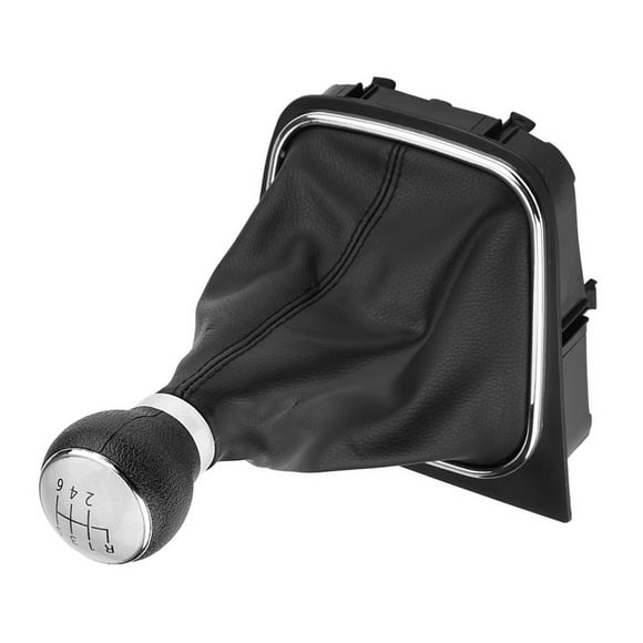 Gear Stick Knob Boot, 0.7in Mounting Hole Comfortable Knob Gaiter 6 Speed Better Grip For Car