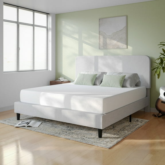 Emma   Oliver 4-Layer Memory Foam 10-Inch King Mattress in a Box with Green Tea Infusion, Air Circulation, Cooling Gel, and CertiPUR-US Certified Foam