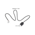 thumbnail image 2 of SHOWERORO Adaptador De Cable Para Conexión De Tarjeta Sim Para Teléfono Color Negro Compatible Flexible, 2 of 8