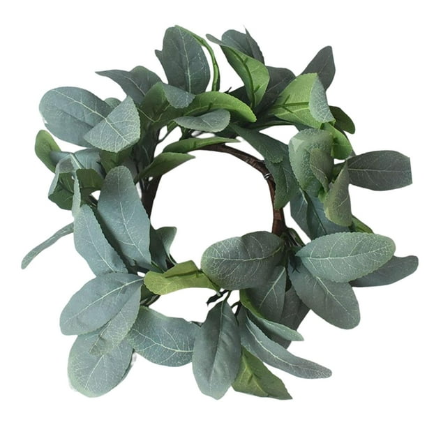 s de anillos florales artificiales, de s de hojas Colgante hermoso para de B
