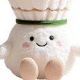 thumbnail image 2 of Creative Badminton Plush Kawaii Furry Pends Toy Keychain For Gift (2), 2 of 3
