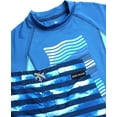 thumbnail image 3 of Body Glove Boys’ Rash Guard Set – UPF 50+ Short Sleeve Swim Shirt and Bathing Suit Trunks – Swimwear Set for Boys (4-12), 3 of 7