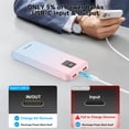 thumbnail image 6 of ASPERX 2-Pack Power Bank 10000mAh, Portable Phone Charger Power Battery Pack, Dual-USB & LED Display, Type C Cable, 6 of 11