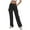 Black, variant on yunLCZ Women's Casual Plus Size Pants Fashion Pants For Women Casual Gradient Print Bottom Sweatpants Pockets High Waist Sporty Gym Athletic Fit Jogger Pants Trousers Casual Lounge Sweatpants