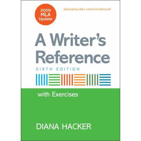 Pre-Owned Writer's Reference with Integrated Exercises with 2009 MLA Update (Plastic Comb) 0312593341 9780312593346