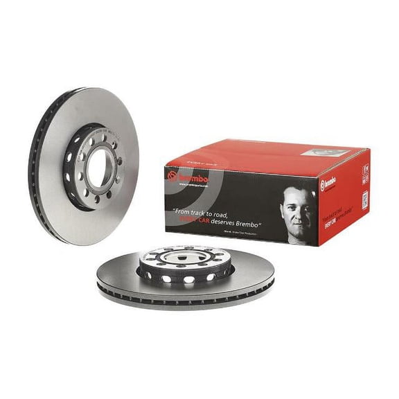 Brembo 09.5745.21 BRAKE ROTORS Fits select: 2005 AUDI A4 3.2 QUATTRO, 2003-2004 AUDI A4 3.0 QUATTRO