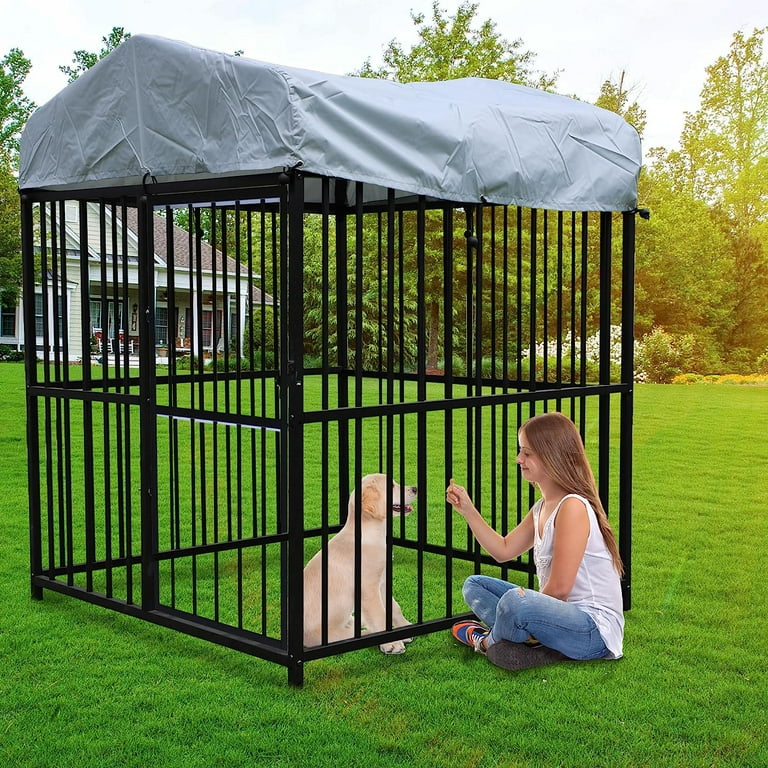 Kennel enclosures top