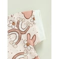 thumbnail image 6 of Bagilaanoe Newborn Baby Girl Boy Easter Rompers Print Short Sleeve Bodysuits 6M 12M 18M 24M Infant Casual One Piece Short Jumpsuit, 6 of 7