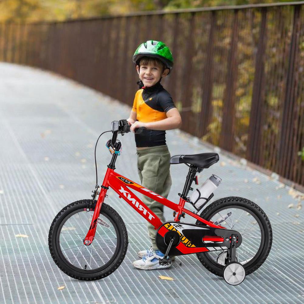 Details about   16" Kids Balance Bike Boys Bicycle 16 Inch Cycling Wheels with Water bottle （……） 