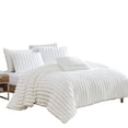 thumbnail image 1 of Sieno 4pc King Comforter Set, White Faux Fur and Micro Mink Backing, 1 of 1