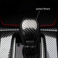 thumbnail image 3 of ABS Carbon Fiber Style Interior Gear Shift Knob Protector Cover Trim Sticker for 2016 2017 2018 2019, 3 of 5