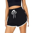 thumbnail image 2 of KOMOO Womens High Waist Shorts Summer Casual Comfy Athletic Shorts Workout Running Yoga Shorts with Pockets, 2 of 5