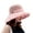 Pink, variant on Women's Sun Hat Ladies Hat Spring And Summer Mesh Face Pattern Clasp Basin Hat Outdoor Sun Visor Hat
