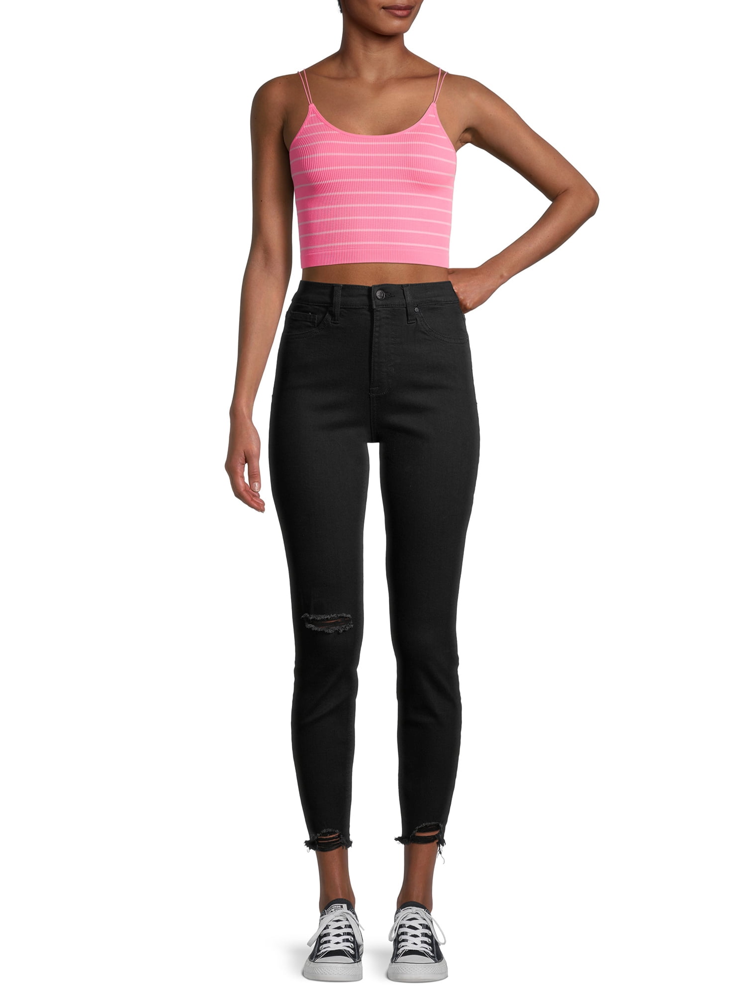 No Boundaries Juniors Seamless Cami Bra