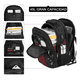 thumbnail image 4 of Mochila Para Laptop De 17 In Impermeable Negro Con Rojo Malubero Malu2189, 4 of 4