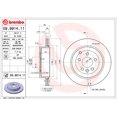 thumbnail image 2 of Fits 2008-2012 Land Rover LR2 Brembo Brake Rotor 09991411C02 Vented; One Piece Design; Wheel Bolt Pattern 5 x 107.95 Millimeter; 185.1 Millimeter Hat Inside Diameter; 63.5 Millimeter Hub Diameter, 2 of 2