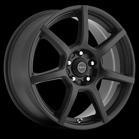Ultra 422-7891SB-35 17 x 8 in. Matte Black Wheels