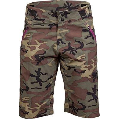 zoic navaeh camo short - women's green 