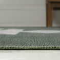 thumbnail image 7 of JONATHAN Y WASHABLE 5 x 8 Area Rug, Chayton Minimalist Geometric - Dark Green/Light Gray, WSH110C-5, 7 of 7