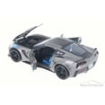 thumbnail image 3 of 2017 Chevy Corvette Grand Sport, Gray w/ Stripes - Maisto 31516GY - 1/24 Scale Diecast Model Toy Car, 3 of 3