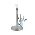 thumbnail image 4 of Gnmfd Paper Towel Holder with Spray Bottle Center, Stainless Steel Weighted Base for Kitchen Bathroom Cleaning, Tear Off One Hand Paper Towel Dispenser for Countertop Space Saving, 4 of 8