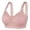 Pink, variant on MDUKONU Women’s Bras Wireless Jelly Bras for Women No Underwire with Support Pink 40