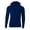 Navy, variant on Men's Hooded Long Sleeve Loose Fit Rash Guard Surf Shirt Water Sports Swimwear