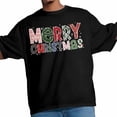 thumbnail image 4 of Camisetas informales de manga corta con texto de Feliz Navidad para hombre, camisetas gráficas, 4 of 8