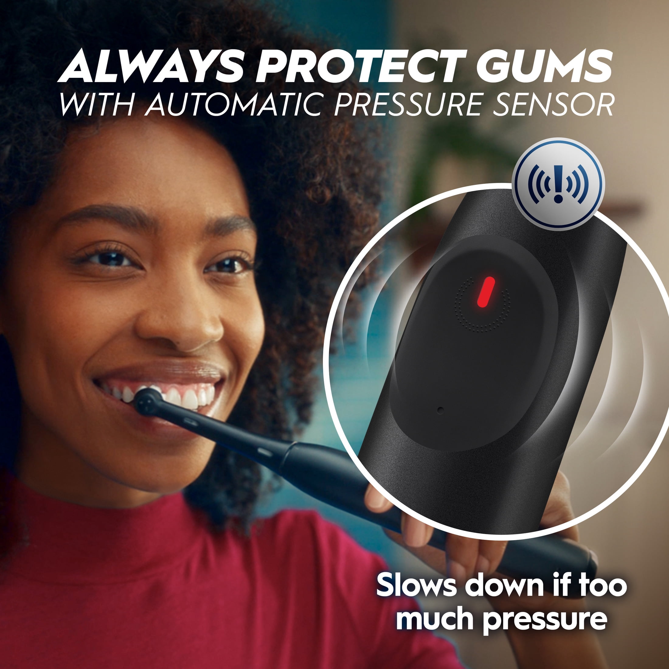 Oral-B Rechargeable Electric Toothbrush,NFL Tampa Bay Buccaneers Edition iO2, 3 Cleaning Modes, Automatic Pressure Sensor to Protect Gums