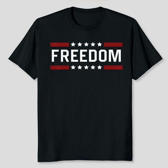 Freedom T-Shirt Unisex, Sizes S-5XL - Gategoo