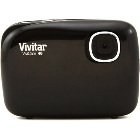 VIVITAR V46-BLK 4.1 Megapixel V46 Digital Camera (Best Compact Camera Under 50)