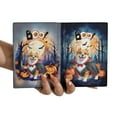 thumbnail image 3 of Happy Halloween Vampire Corgi BOO with Pumpkins Fun and Spooky Travel Passport Wallet Welsh Corgi Dog Lover Gifts Idea PU Leather Passport Holder Cover - 00018, 3 of 5