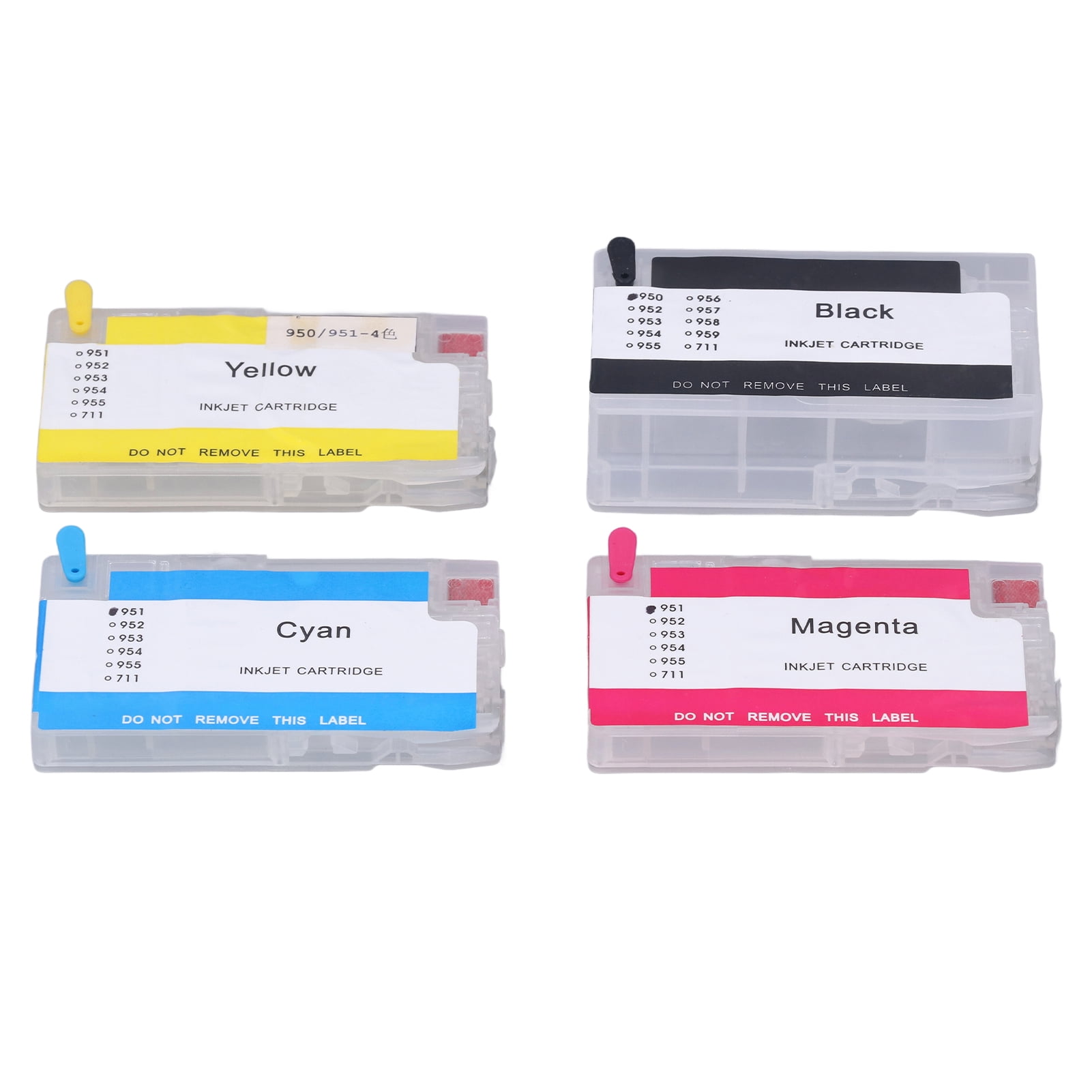 Lot De 5 Cartouches D'encre Compatibles HP - Noir, Cyan, Magenta, Jaune - Pour Officejet Pro 276dw, 8600, 8610, Etc.