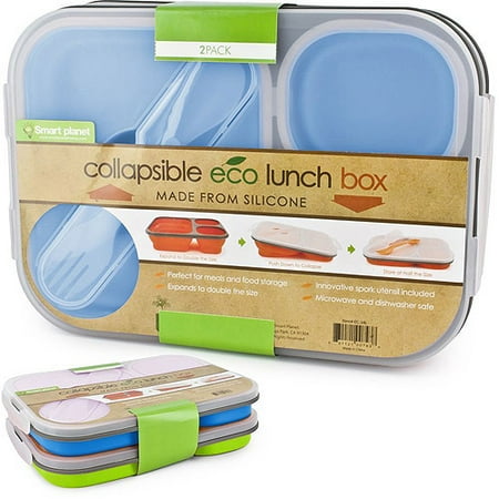 Smart Planet Collapsible Eco Lunch Box - Walmart.com
