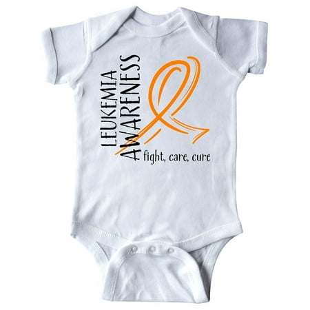 

Inktastic Leukemia Awareness- Fight care cure Gift Baby Boy or Baby Girl Bodysuit