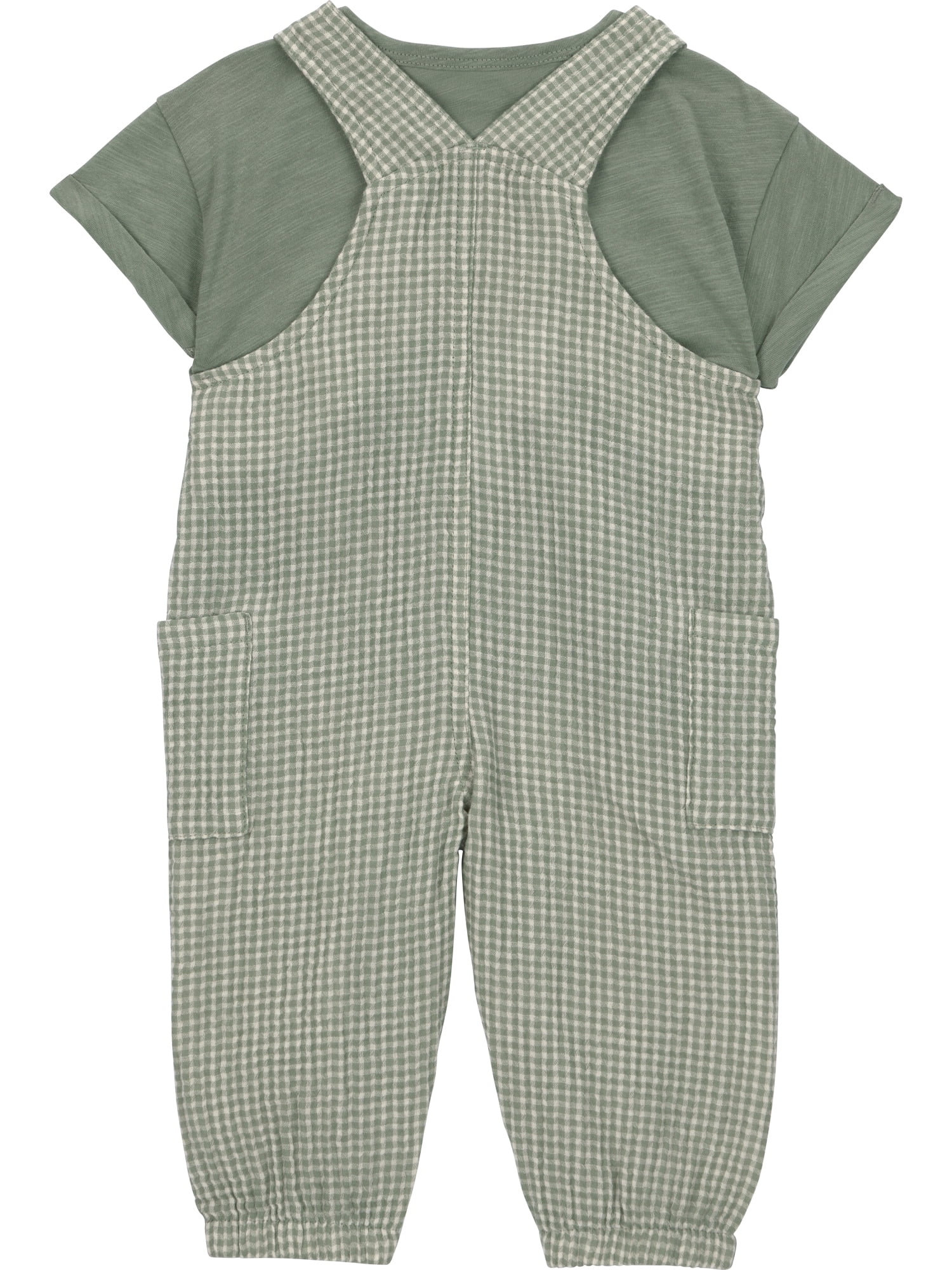 Carter's Child of Mine Baby Boy Overalls Set, 2-Piece, Sizes 0/3-24 Months