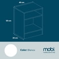 thumbnail image 4 of Buro de Madera Mobi Muebles Modelo Sidney Color Blanco, 4 of 5