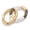 JDB0108020, variant on 2PCS Minimalist Design Bracelets, Stainless Steel Resin Jewelry Unisex Stackable for Formal & Casual Outfits