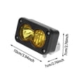 thumbnail image 2 of Headlight 20W LED Style Light Plug and Play 3 Pin Connector 12V 60V Compatible, 2 of 4