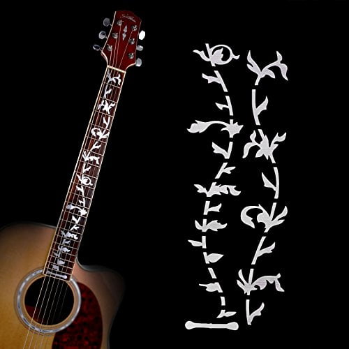 Acoustic Electric Tree of Life Music Guitar Bass DIY Neck Fretboard/ Fret Inlay Sticker/ Stikers